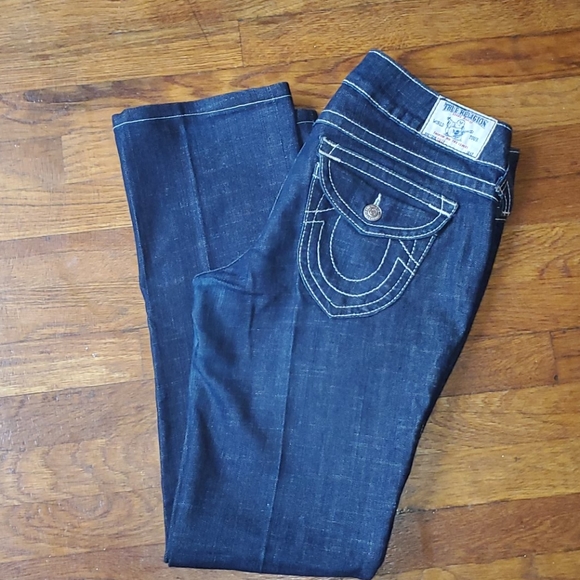 True Religion Dark Denim Jeans - Picture 1 of 7